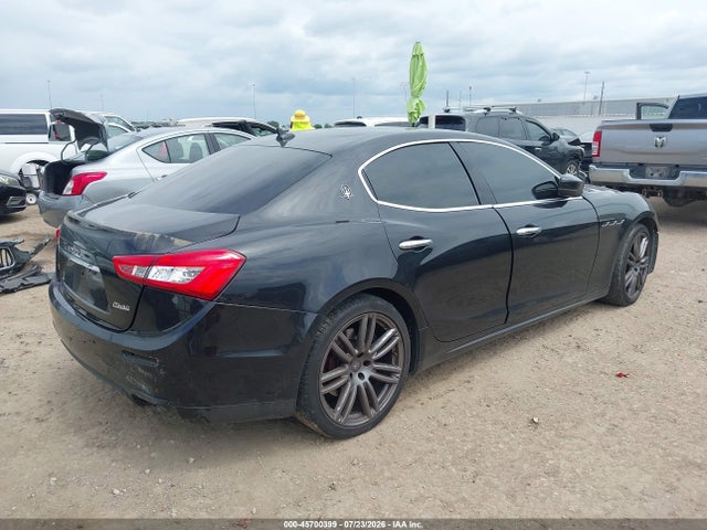 Продажа на аукционе авто 2017 Maserati Ghibli S Q4, vin: ZAM57RTL0H1235799, номер лота: 45700399