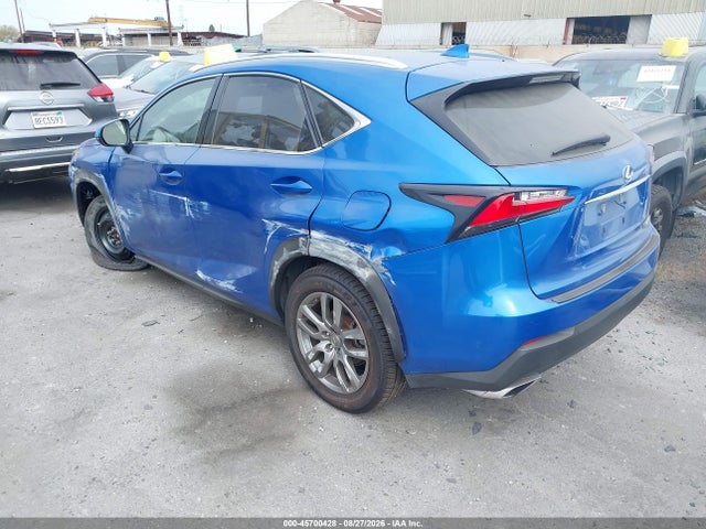 Продаж на аукціоні авто 2016 Lexus Nx 200t, vin: JTJYARBZ9G2027449, номер лоту: 45700428