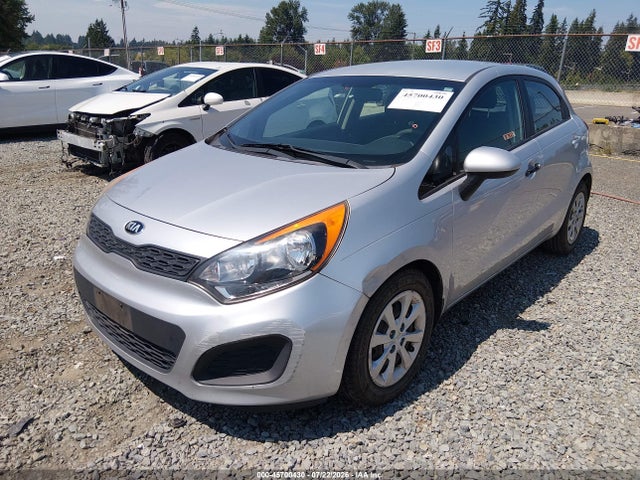 KIA RIO LX 2014 KNADM5A39E6351275 Image 2