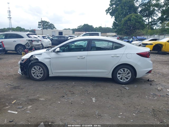 45700503 :رقم المزاد ، 5NPD74LF8KH439392 vin ، 2019 Hyundai Elantra Se مزاد بيع