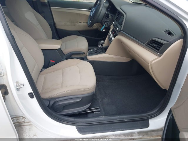 45700503 :رقم المزاد ، 5NPD74LF8KH439392 vin ، 2019 Hyundai Elantra Se مزاد بيع