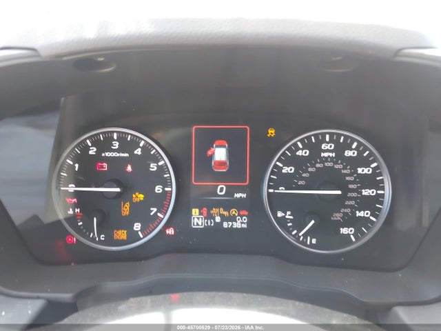 2025 Subaru Crosstrek Premium მანქანა იყიდება აუქციონზე, vin: JF2GUHDC9SH296261, აუქციონის ნომერი: 45700529