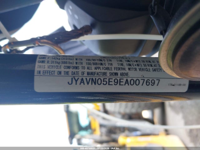 Yamaha Xvs950 Cu 2014 JYAVN05E9EA007697 Image 10