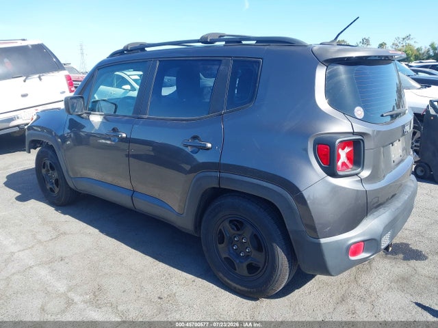 Продажа на аукционе авто 2017 Jeep Renegade Sport, vin: ZACCJAAB0HPE50396, номер лота: 45700577