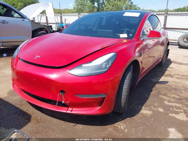 45700579 :رقم المزاد ، 5YJ3E1EA1KF307638 vin ، 2019 Tesla Model 3 Long Range/mid Range/standard Range/standard Range Plus مزاد بيع