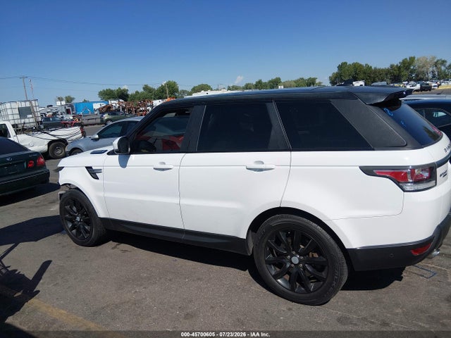 Aukcja sprzedaży 2016 Land Rover Range Rover Sport 3.0l V6 Supercharged Hse, vin: SALWR2PF3GA589306, numer aukcji: 45700605