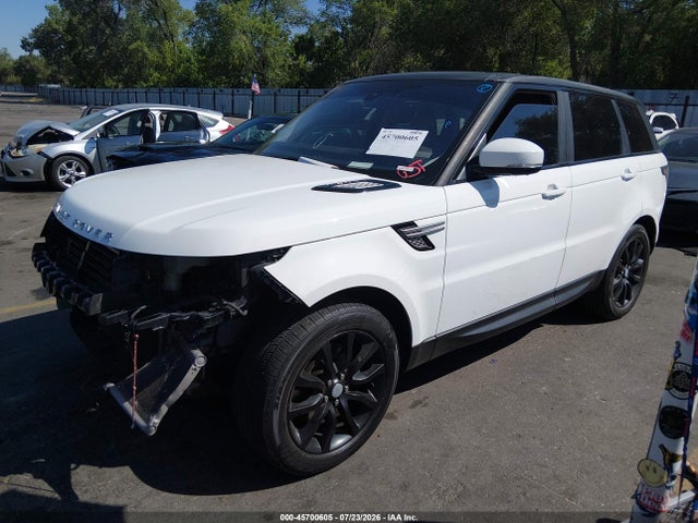 Aukcja sprzedaży 2016 Land Rover Range Rover Sport 3.0l V6 Supercharged Hse, vin: SALWR2PF3GA589306, numer aukcji: 45700605