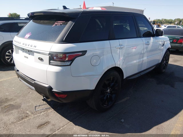 Aukcja sprzedaży 2016 Land Rover Range Rover Sport 3.0l V6 Supercharged Hse, vin: SALWR2PF3GA589306, numer aukcji: 45700605