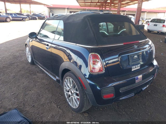 Продаж на аукціоні авто 2013 Mini Convertible John Cooper Works, vin: WMWMR9C51DT499413, номер лоту: 45700745
