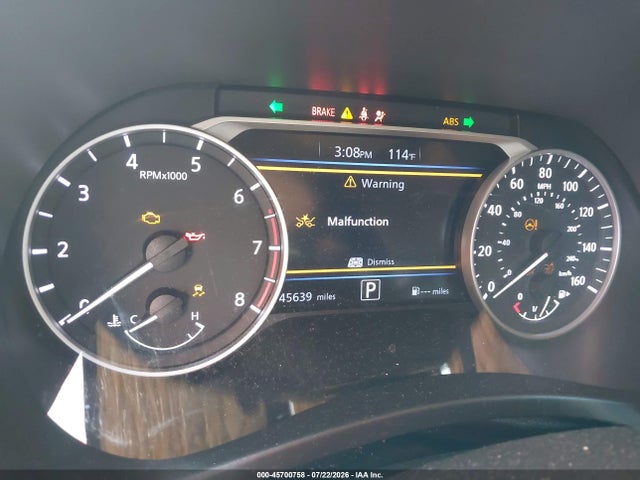2024 Nissan Sentra Sr Xtronic Cvt მანქანა იყიდება აუქციონზე, vin: 3N1AB8DV4RY205927, აუქციონის ნომერი: 45700758