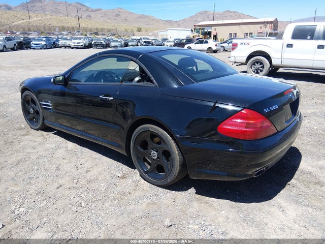 2004 Mercedes-benz Sl 500 მანქანა იყიდება აუქციონზე, vin: WDBSK75FX4F084757, აუქციონის ნომერი: 45700778