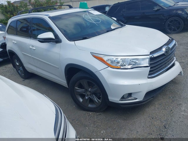 Toyota Highlander Limited Platinum V6 2015 5TDDKRFH6FS223310 zdjęcie główne