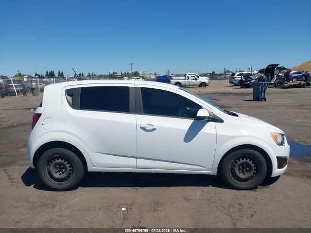 Продаж на аукціоні авто 2015 Chevrolet Sonic Ls Auto, vin: 1G1JA6SHXF4159089, номер лоту: 45700796