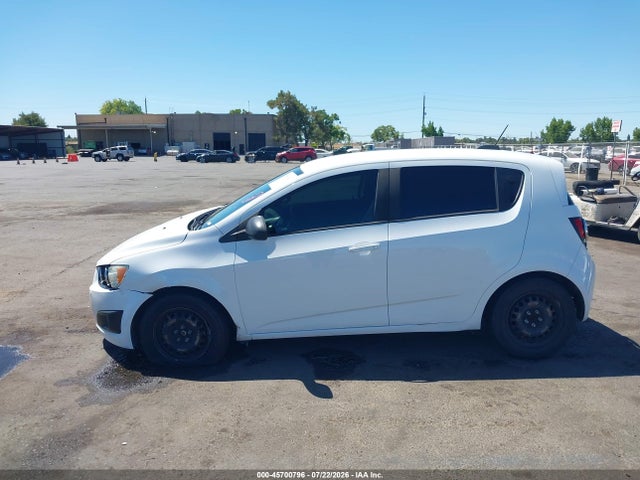 Продаж на аукціоні авто 2015 Chevrolet Sonic Ls Auto, vin: 1G1JA6SHXF4159089, номер лоту: 45700796