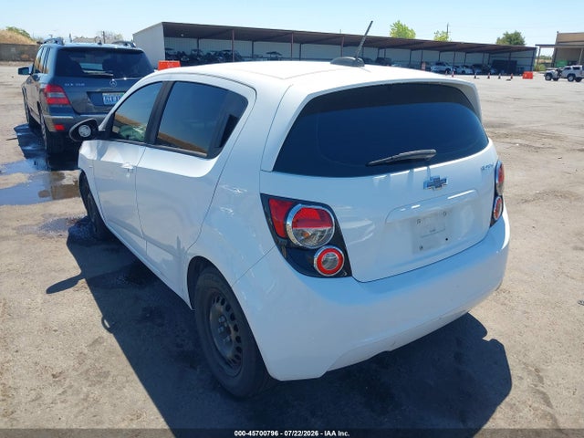 Продаж на аукціоні авто 2015 Chevrolet Sonic Ls Auto, vin: 1G1JA6SHXF4159089, номер лоту: 45700796