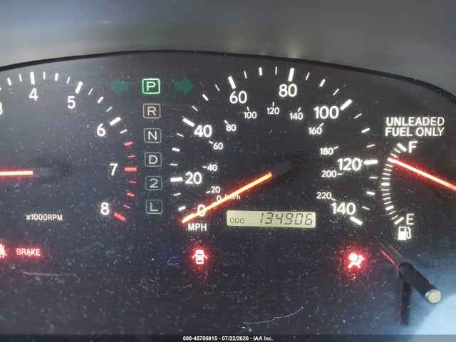1999 Lexus Es 300 მანქანა იყიდება აუქციონზე, vin: JT8BF28G9X0161721, აუქციონის ნომერი: 45700815