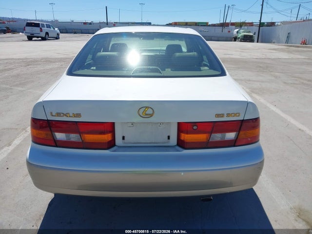 1999 Lexus Es 300 მანქანა იყიდება აუქციონზე, vin: JT8BF28G9X0161721, აუქციონის ნომერი: 45700815