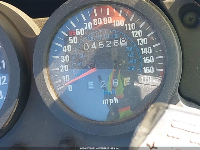 45700821 :رقم المزاد ، JKAZX4A18GA036633 vin ، 1986 Kawasaki Zx600 مزاد بيع