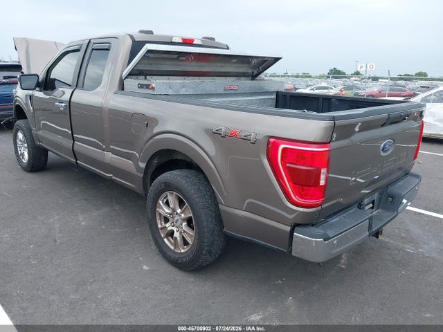 45700902 :رقم المزاد ، 1FTEX1EB4MFB43750 vin ، 2021 Ford F-150 Xlt مزاد بيع