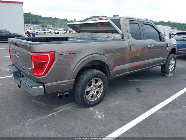 45700902 :رقم المزاد ، 1FTEX1EB4MFB43750 vin ، 2021 Ford F-150 Xlt مزاد بيع