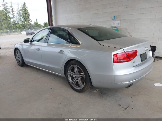 Продаж на аукціоні авто 2013 Audi A8 3.0t, vin: WAUAGAFD1DN006511, номер лоту: 45700920