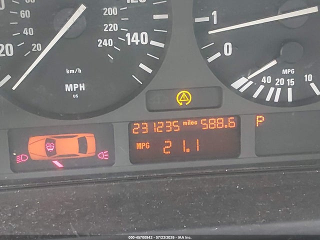 Aukcja sprzedaży 2001 Bmw 525ia, vin: WBADS43401GD86204, numer aukcji: 45700942
