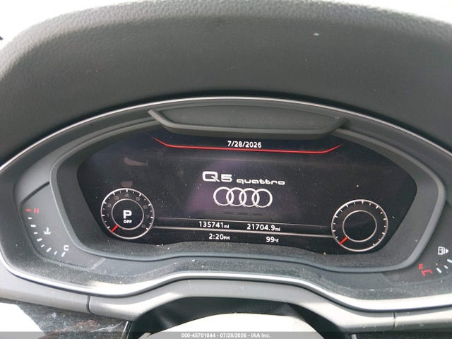 WA1BNAFY1J2106275 Audi Q5 2.0t Premium/2.0t Tech Premium