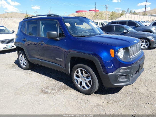 Aukcja sprzedaży 2018 Jeep Renegade Sport 4x4, vin: ZACCJBABXJPJ51913, numer aukcji: 45701101