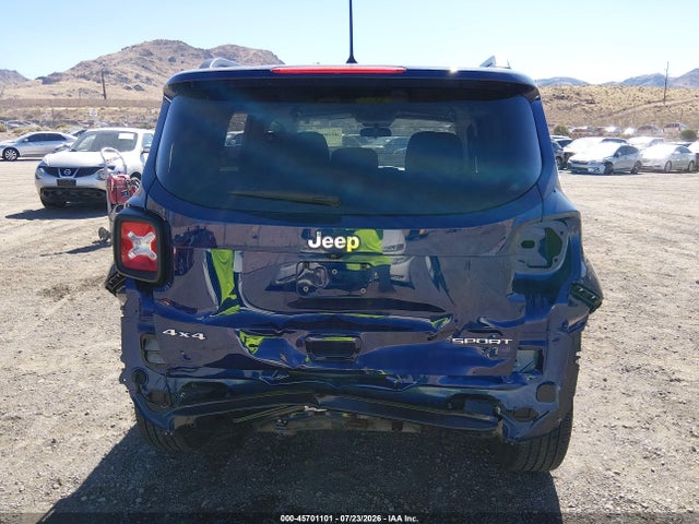 Продажа на аукционе авто 2018 Jeep Renegade Sport 4x4, vin: ZACCJBABXJPJ51913, номер лота: 45701101