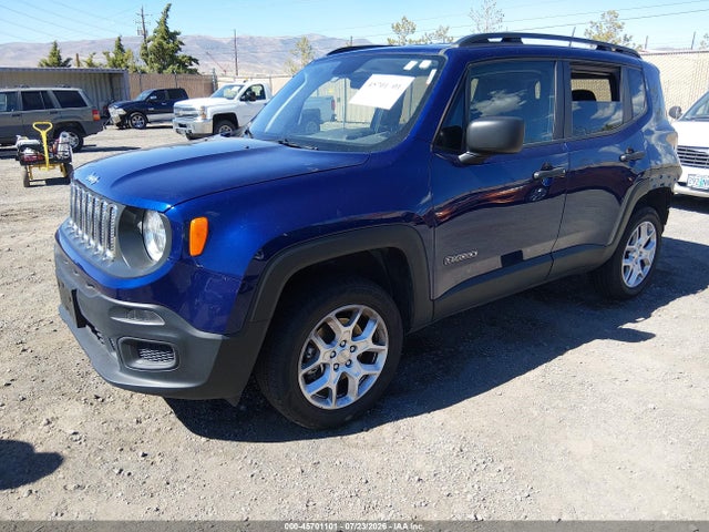 Продажа на аукционе авто 2018 Jeep Renegade Sport 4x4, vin: ZACCJBABXJPJ51913, номер лота: 45701101