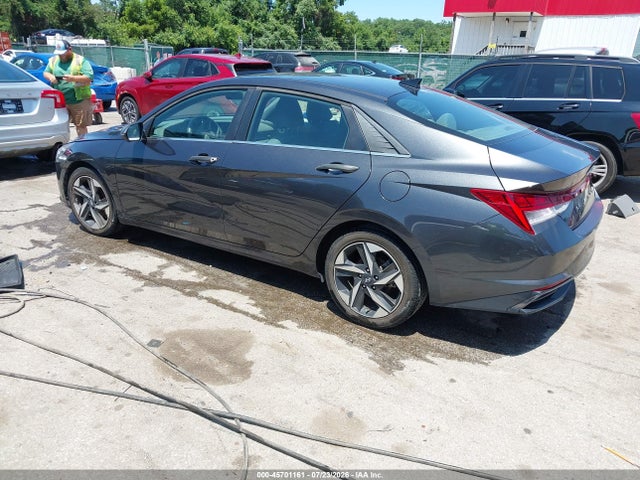 2021 Hyundai Elantra Sel მანქანა იყიდება აუქციონზე, vin: 5NPLN4AG3MH037666, აუქციონის ნომერი: 45701161