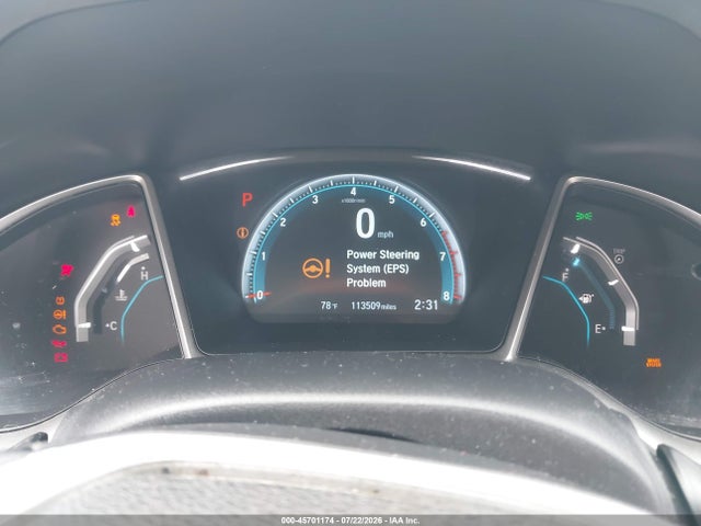 2018 Honda Civic Ex-t მანქანა იყიდება აუქციონზე, vin: 19XFC1F30JE200992, აუქციონის ნომერი: 45701174