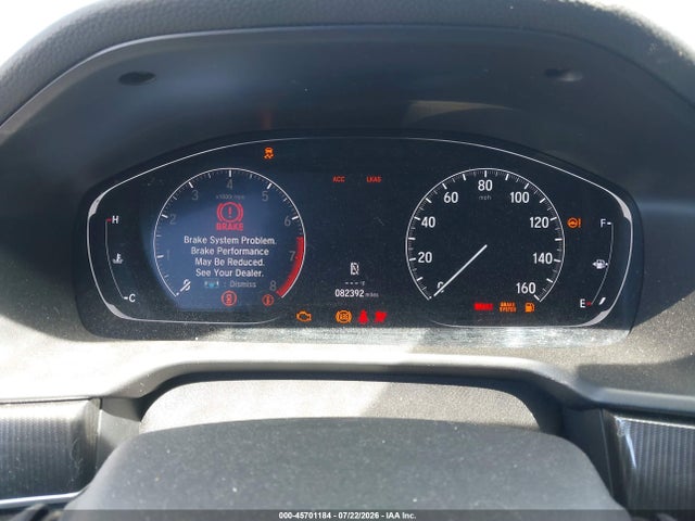 45701184 :رقم المزاد ، 1HGCV1F35JA248571 vin ، 2018 Honda Accord Sport مزاد بيع