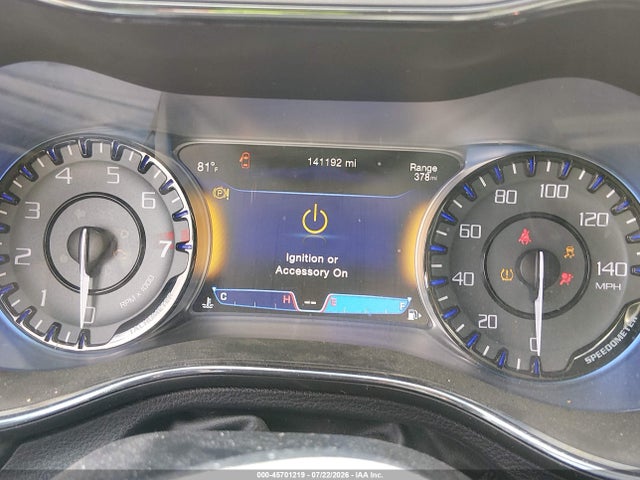 45701219 :رقم المزاد ، 1C3CCCAB5FN679107 vin ، 2015 Chrysler 200 Limited مزاد بيع