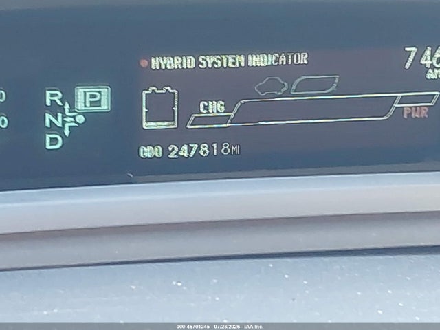 2013 Toyota Prius Two მანქანა იყიდება აუქციონზე, vin: JTDKN3DUXD1635476, აუქციონის ნომერი: 45701245