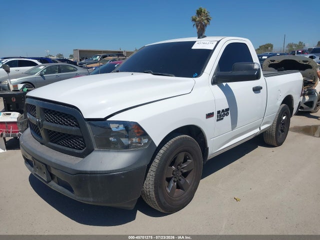 45701275 :رقم المزاد ، 3C6JR6AT5MG708288 vin ، 2021 Ram 1500 Classic Tradesman  4x2 6'4 Box مزاد بيع