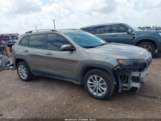 45701276 :رقم المزاد ، 1C4PJLCB8MD192244 vin ، 2021 Jeep Cherokee Latitude Fwd مزاد بيع