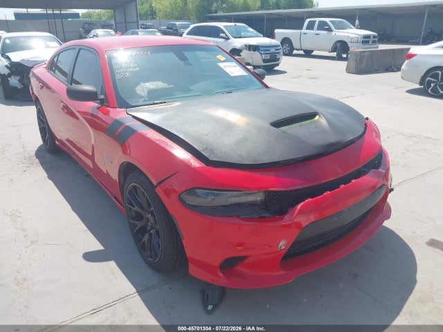 2018 Dodge Charger R/t Rwd მანქანა იყიდება აუქციონზე, vin: 2C3CDXCT9JH209903, აუქციონის ნომერი: 45701304