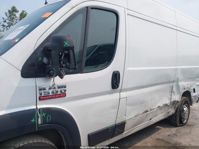 45701349 :رقم المزاد ، 3C6TRVBG3LE109288 vin ، 2020 Ram Promaster 1500 High Roof 136 Wb مزاد بيع