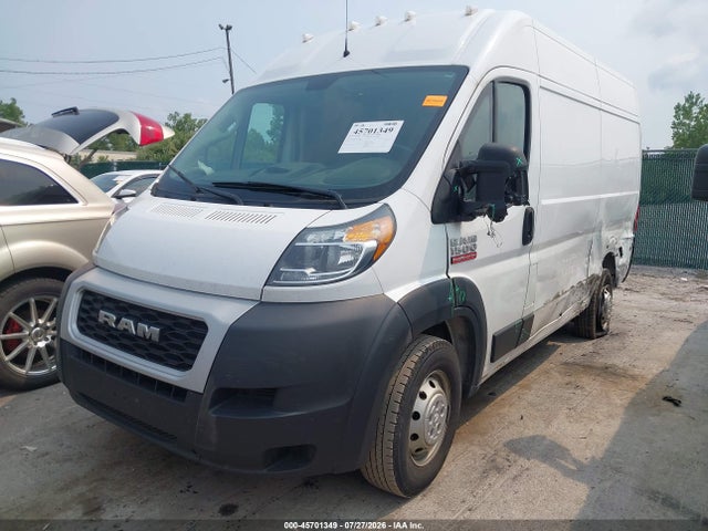 45701349 :رقم المزاد ، 3C6TRVBG3LE109288 vin ، 2020 Ram Promaster 1500 High Roof 136 Wb مزاد بيع