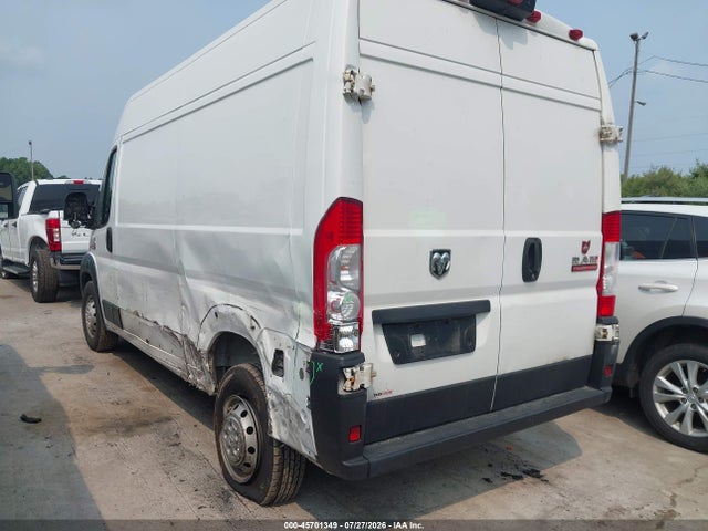 45701349 :رقم المزاد ، 3C6TRVBG3LE109288 vin ، 2020 Ram Promaster 1500 High Roof 136 Wb مزاد بيع