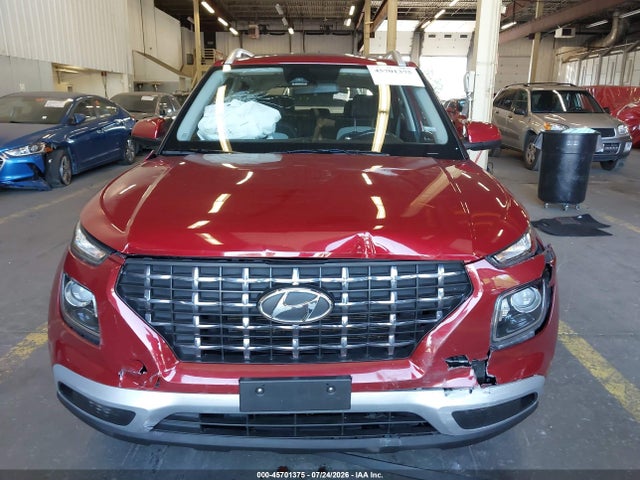 2025 Hyundai Venue Sel მანქანა იყიდება აუქციონზე, vin: KMHRC8A34SU365522, აუქციონის ნომერი: 45701375