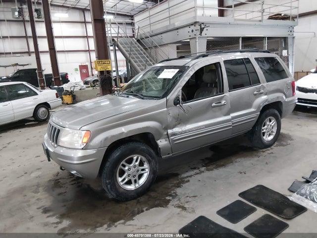Продаж на аукціоні авто 2000 Jeep Grand Cherokee Limited, vin: 1J4GW58N5YC247383, номер лоту: 45701388
