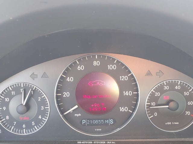 Aukcja sprzedaży 2003 Mercedes-benz E 500, vin: WDBUF70J73A154056, numer aukcji: 45701389