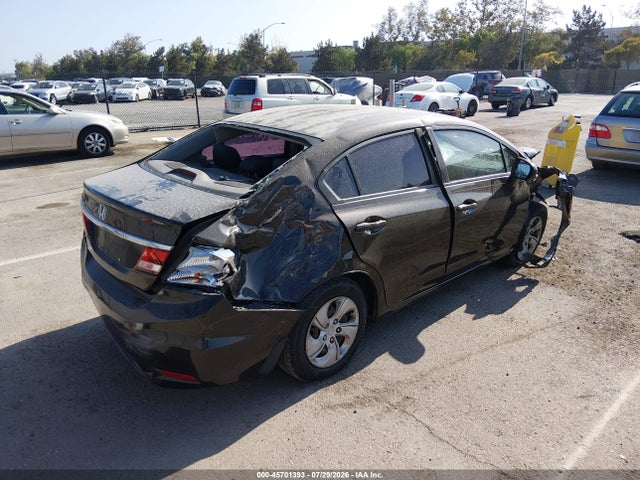 Honda Civic Lx 2014 2HGFB2F55EH555517 Image 4