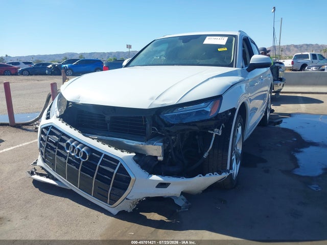 Auction sale of the 2021 Audi Q5 Prestige 45 Tfsi Quattro S Tronic, vin: WA1CAAFYXM2014604, lot number: 45701421