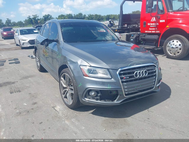 2014 Audi Sq5 3.0t Premium Plus მანქანა იყიდება აუქციონზე, vin: WA1VGAFP3EA090977, აუქციონის ნომერი: 45701435