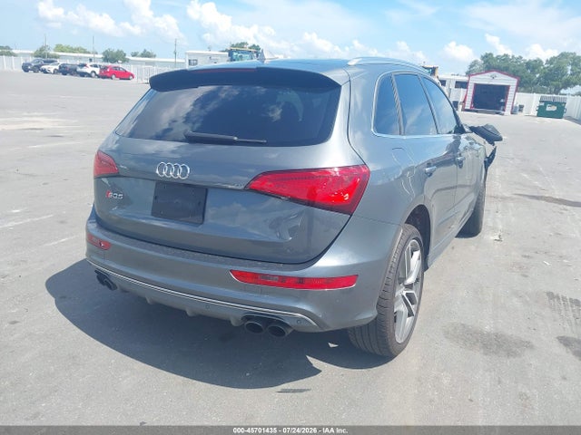 2014 Audi Sq5 3.0t Premium Plus მანქანა იყიდება აუქციონზე, vin: WA1VGAFP3EA090977, აუქციონის ნომერი: 45701435