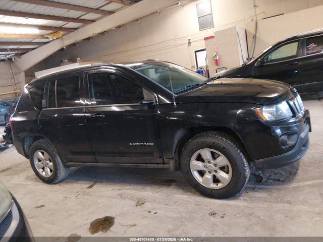 2017 Jeep Compass Latitude მანქანა იყიდება აუქციონზე, vin: 1C4NJCEB0HD198078, აუქციონის ნომერი: 45701480