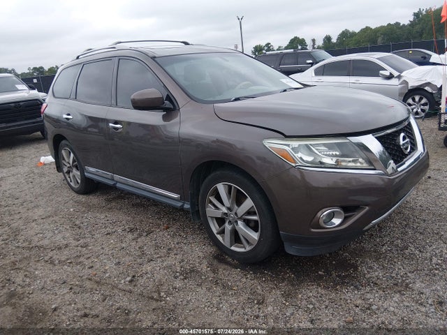 Продажа на аукционе авто 2015 Nissan Pathfinder Platinum, vin: 5N1AR2MN3FC678823, номер лота: 45701575